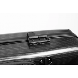 Estuche violí Bam Hightech rectangular 2018XL 4/4 Lazure black Negro lazure