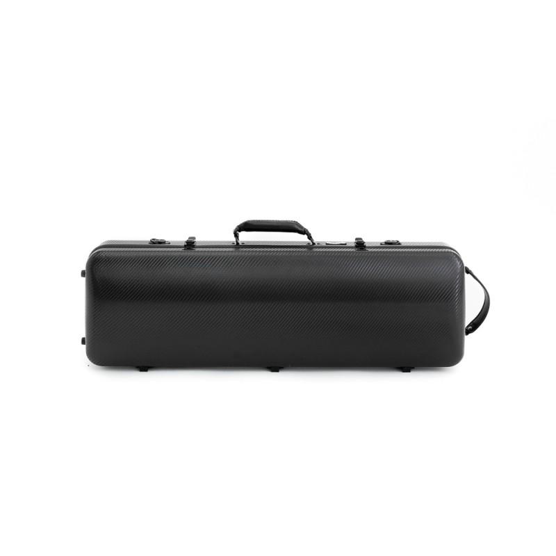 Estuche violín Artist Dynamic policarbonato rectangular con bolsa partituras 4/4 Black Negro Estuche violín Artist Dynamic policarbonato rectangular con bolsa partituras 4/4 Black Negro
