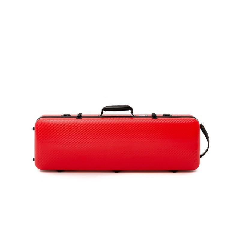 Estuche violín Artist Dynamic policarbonato rectangular con bolsa partituras 4/4 Red Rojo Estuche violín Artist Dynamic policarbonato rectangular con bolsa partituras 4/4 Red Rojo