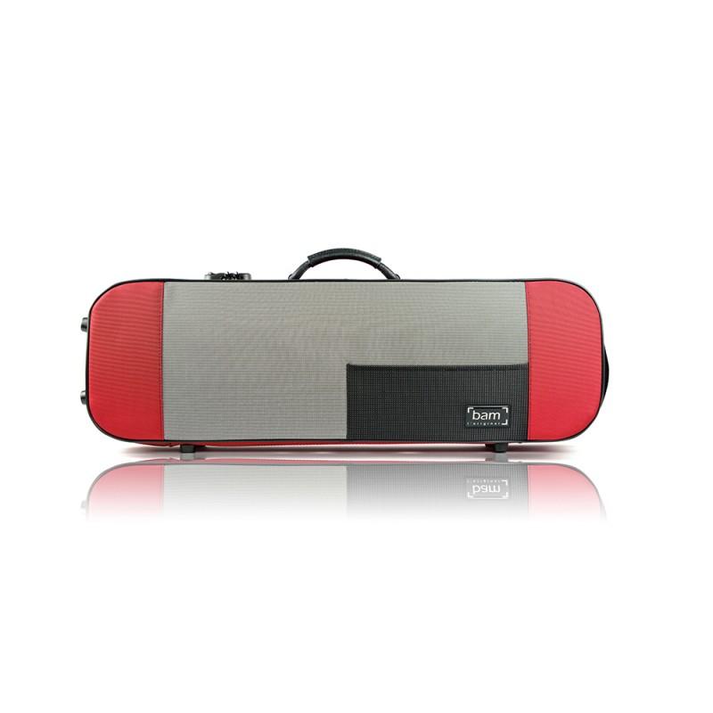Estuche violín Bam 5001S Stylus 4/4 Red Rojo