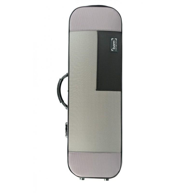 Estuche violín Bam 5001S Stylus 4/4 Gray Gris
