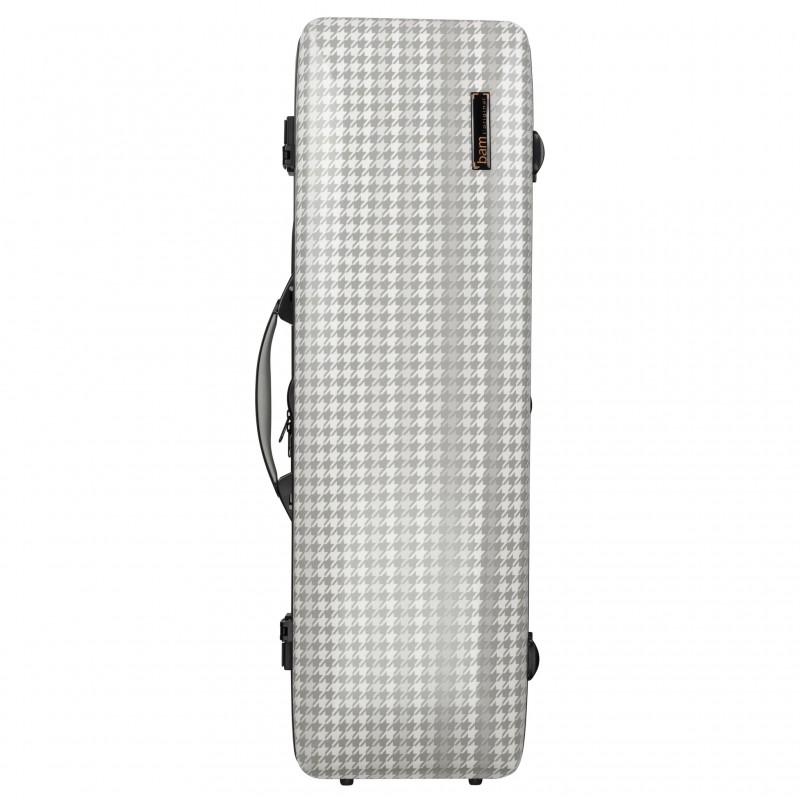 Estuche violín Bam Cabourg Hightech Rectangular Ed. Limitada CAB2018XL Gray/black Gris/Negro