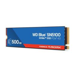 Wd blue sn5100 ssd 500gb nvme gen4 6600mb-s