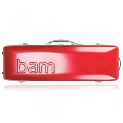 Estuche violín Bam Graffiti Rectangular Hightech GRAF2018XL Raspberry/silver red Rojo frambuesa/plata