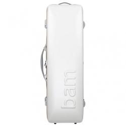 Estuche violín Bam Graffiti Rectangular Hightech GRAF2018XL White/orange Blanco/Naranja