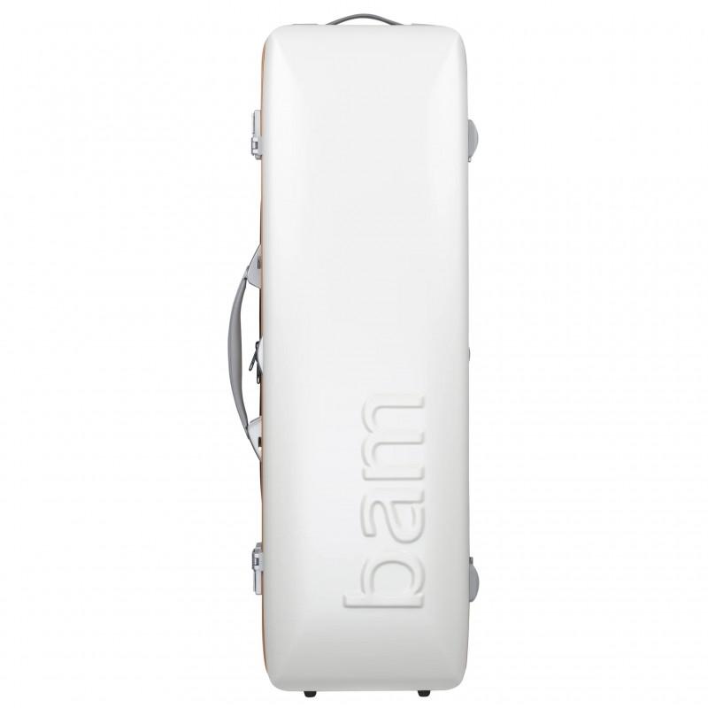 Estuche violín Bam Graffiti Rectangular Hightech GRAF2018XL White/orange Blanco/Naranja
