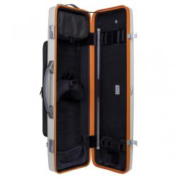 Estuche violín Bam Graffiti Rectangular Hightech GRAF2018XL White/orange Blanco/Naranja