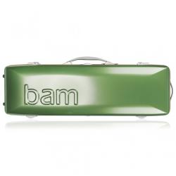 Estuche violín Bam Graffiti Rectangular Hightech GRAF2018XL Green/orange Verde/naranja
