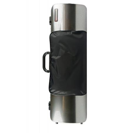 Estuche violín Bam Hightech 2011XL con bolsa 4/4 Silver carbon