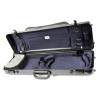 Estuche violín Bam Hightech 2011XL con bolsa 4/4 Silver carbon