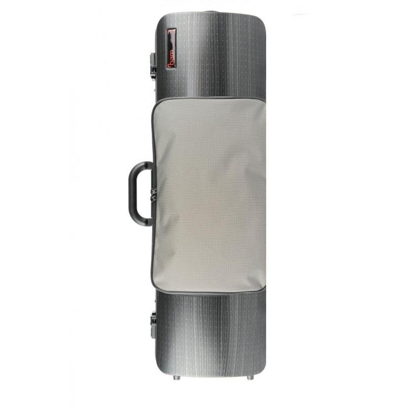 Estuche violín Bam Hightech 2011XL con bolsa 4/4 Lazure black Negro lazure