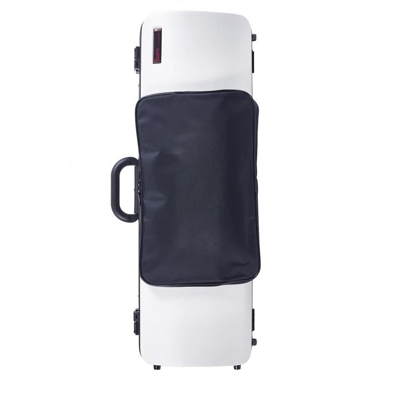 Estuche violín Bam Hightech 2011XL con bolsa 4/4 White Blanco