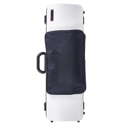 Estuche violín Bam Hightech 2011XL con bolsa 4/4 White Blanco
