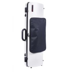 Estuche violín Bam Hightech 2011XL con bolsa 4/4 White Blanco