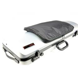 Estuche violín Bam Hightech 2011XL con bolsa 4/4 White Blanco