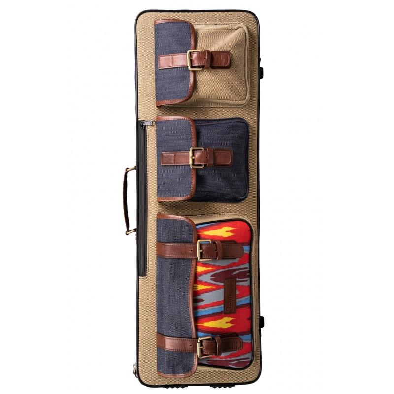 Estuche violín Bam Ikat Nashville rectangular gris/beige IKAT2001SCA 4/4 Estuche violín Bam Ikat Nashville rectangular gris/beige IKAT2001SCA 4/4