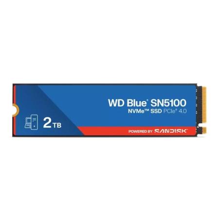 Wd blue sn5100 ssd 2tb nvme gen4 6700mb-s