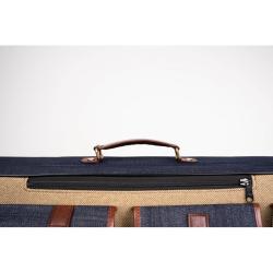 Estuche violín Bam Ikat Nashville rectangular gris/beige IKAT2001SCA 4/4