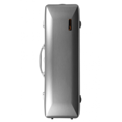 Estuche violín Bam La Défense Hightech rectangular DEF2018XLA 4/4 Brushed aluminum Aluminio cepillado