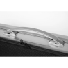 Estuche violín Bam La Défense Hightech rectangular DEF2018XLA 4/4 Brushed aluminum Aluminio cepillado