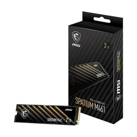 Msi ssd m461 2tb pcie 4.0 nvme 5000 mb-s