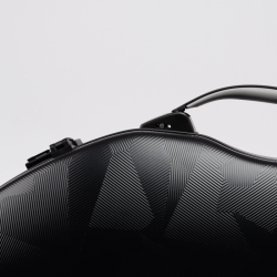 Estuche violín Bam SHA2000XLN Slim Shadow Hightech forma negro Black Negro