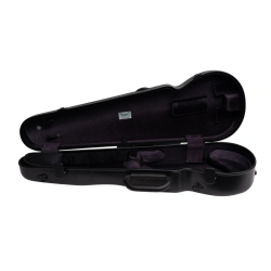 Estuche violín Bam SHA2002XLN Shadow Hightech forma negro Black Negro