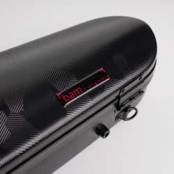Estuche violín Bam SHA2002XLN Shadow Hightech forma negro Black Negro