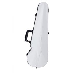 Estuche violín Bam SUP2002XL Ice Suprême Hightech forma 4/4 White/black Blanco/Negro