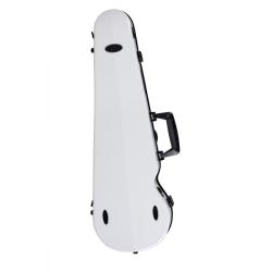 Estuche violín Bam SUP2002XL Ice Suprême Hightech forma 4/4 White/black Blanco/Negro