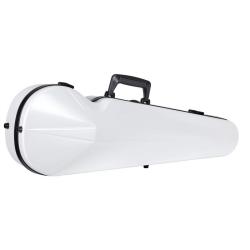 Estuche violín Bam SUP2002XL Ice Suprême Hightech forma 4/4 White/black Blanco/Negro