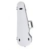 Estuche violín Bam SUP2002XL Ice Suprême Hightech forma 4/4 White/silver Blanco/Plata