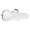 Estuche violín Bam SUP2002XL Ice Suprême Hightech forma 4/4 White/silver Blanco/Plata