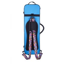 Estuche violín Bam YO2003S Youngster rectangular 3/4-1/2 3/4 Blue Azul