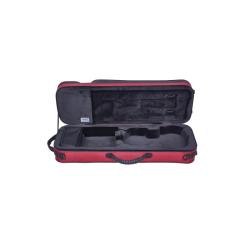 Estuche violín Bam YO2013S Youngster rectangular 1/4-1/8 Red Rojo