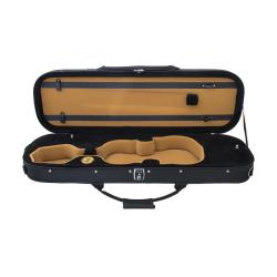 Estuche violín Rapsody Elegance Rectangular 4/4 4/4 Black Negro