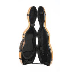 Estuche violín Rapsody Rocket 3D 4/4 Orange Naranja