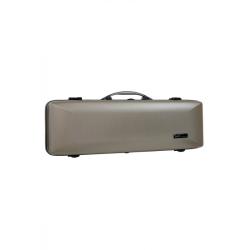 Estuche violín rectangular BAM Suprême Hightech SUP2018XL 4/4 Champagne/black Champagne/Negro