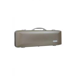Estuche violín rectangular BAM Suprême Hightech SUP2018XL 4/4 Champagne/silver Champagne/Plata