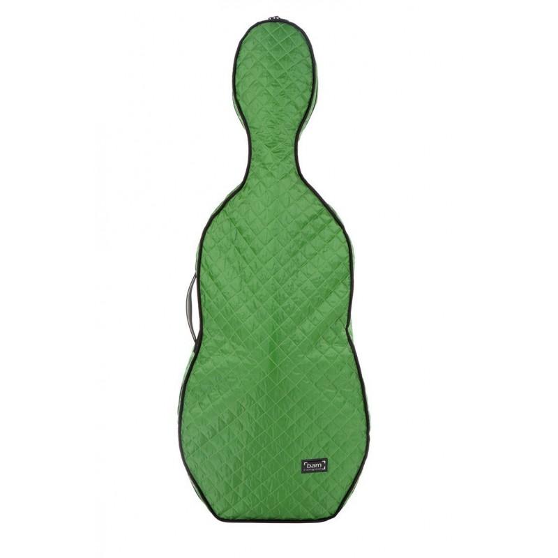 Funda cello Bam HO1000XL Hoody 4/4 Green Verde Funda cello Bam HO1000XL Hoody 4/4 Green Verde