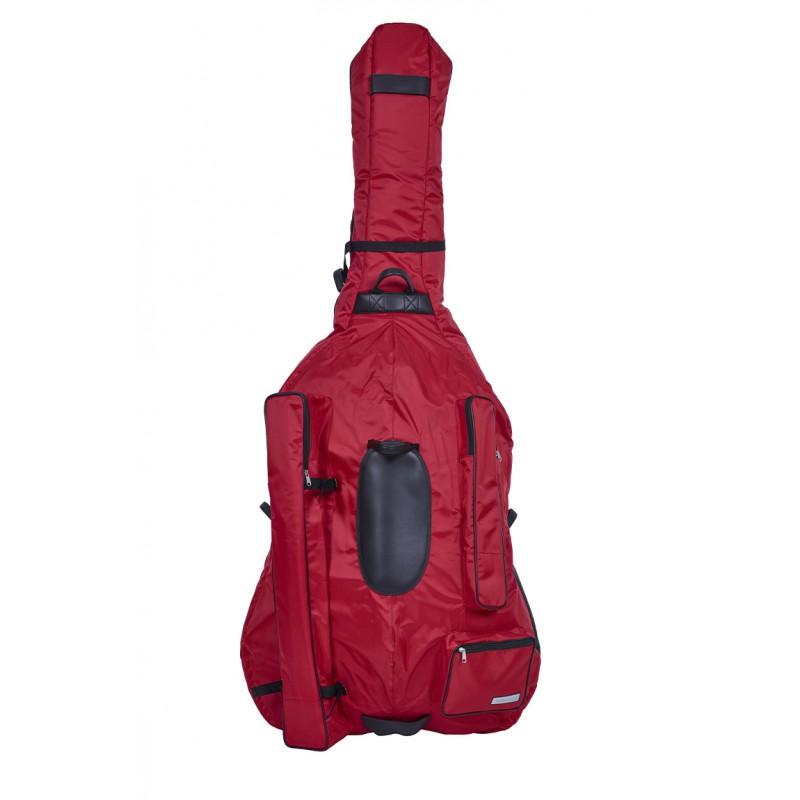 Funda contrabajo Bam PERF1103S Performance 4/4 Talla XL 4/4 Red Rojo Funda contrabajo Bam PERF1103S Performance 4/4 Talla XL 4/4 Red Rojo