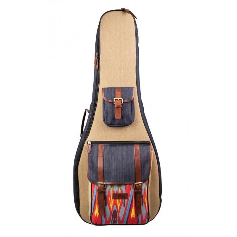 Funda guitarra clásica BAM Ikat Nashville gris/beige IKAT8002SCA Funda guitarra clásica BAM Ikat Nashville gris/beige IKAT8002SCA