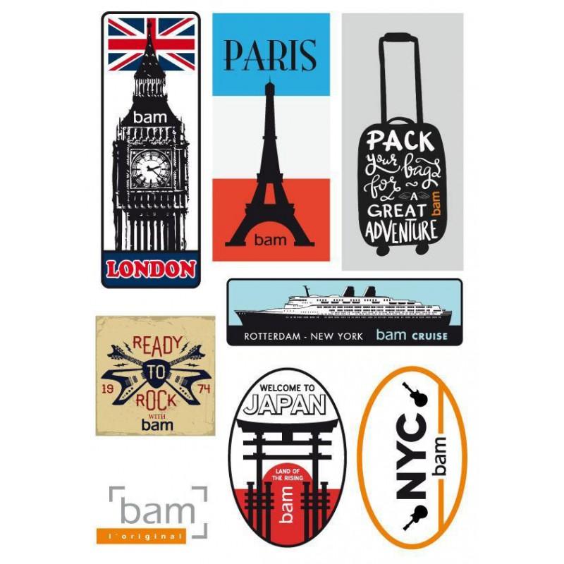 Adhesivos Bam Vintage Adhesivos Bam Vintage