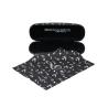 GL02 Estuche para gafas negro clave de sol