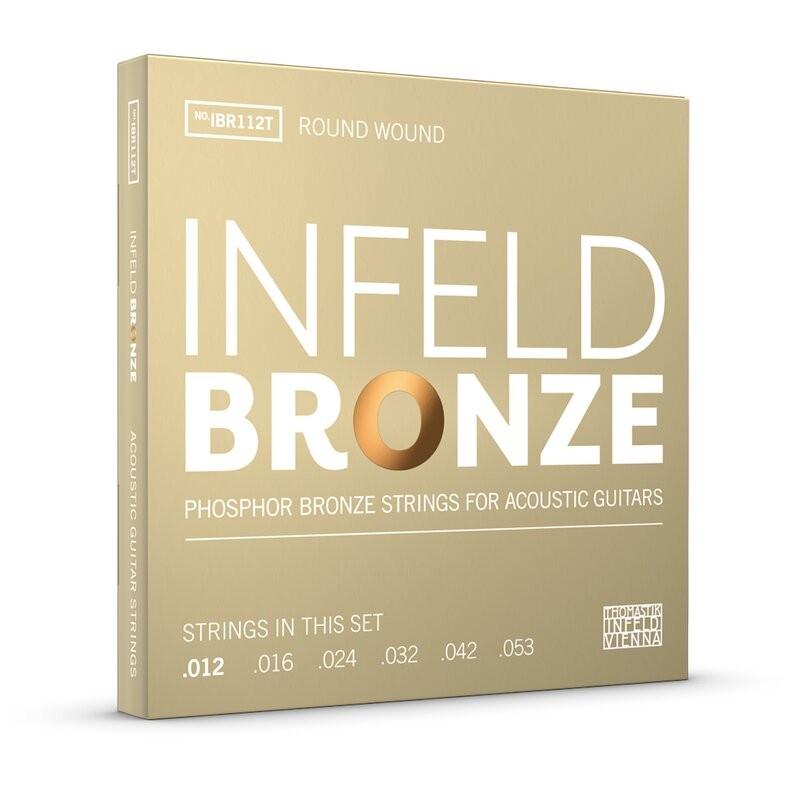 Juego de cuerdas guitarra acústica Thomastik Infeld Bronze IBR112T Juego de cuerdas guitarra acústica Thomastik Infeld Bronze IBR112T