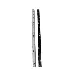 Lapices notas blanco y negro x 35 unidades