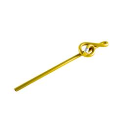Lápiz clave de sol con goma Yellow Amarillo