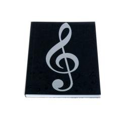 Libreta A6 clave de sol