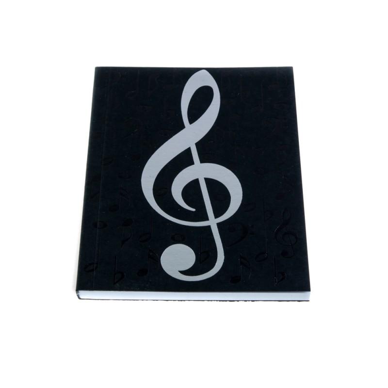 Libreta A6 clave de sol Libreta A6 clave de sol