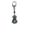 Llavero cello plateado